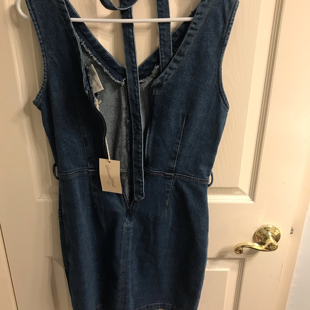 NWT Universal tread denim dress